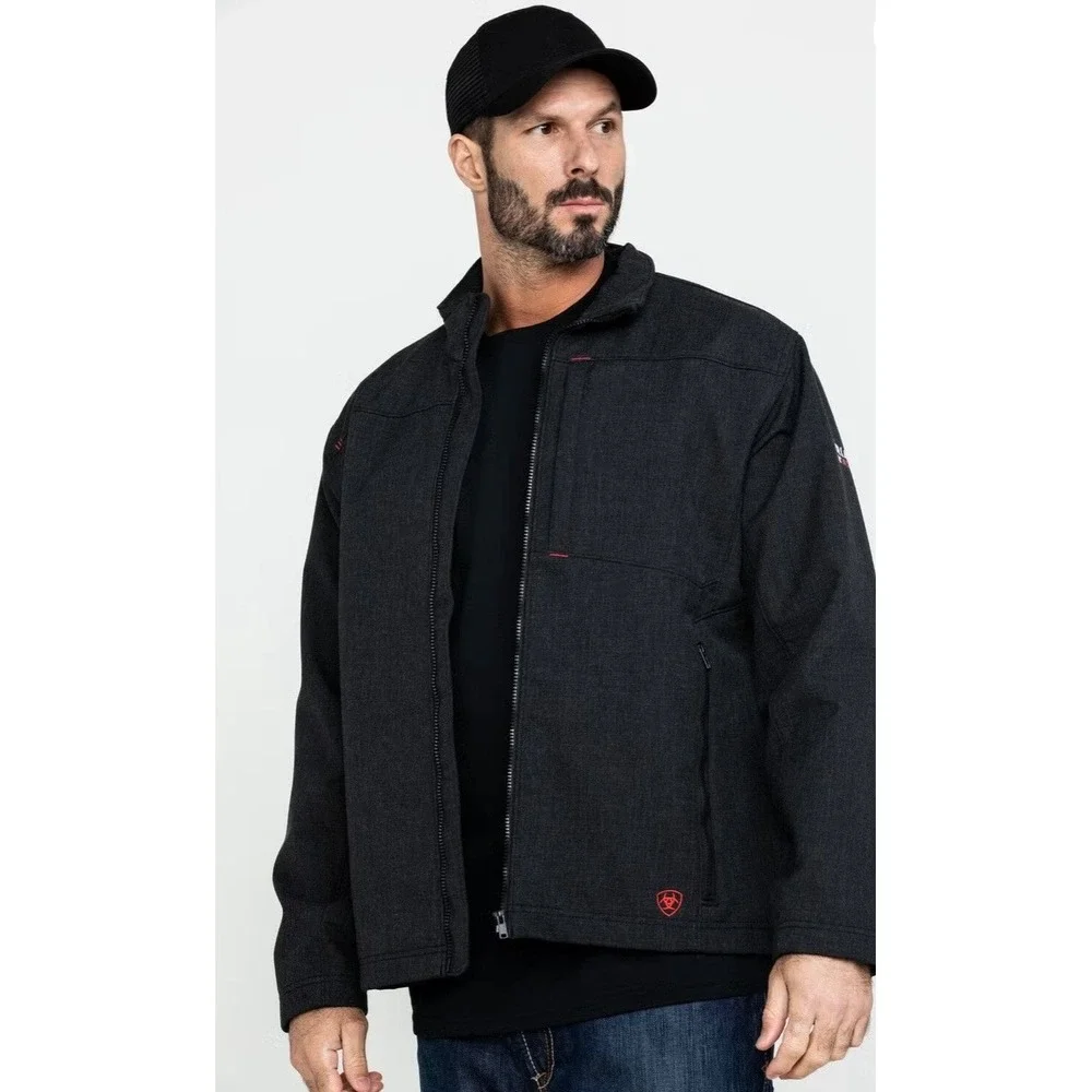 Ariat FRC Work Jacket Waterproof Insulated Fire Resistant Men Size Large Utility